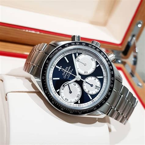 omega speedmaster racing reverse panda|omega speedmaster 40mm review.